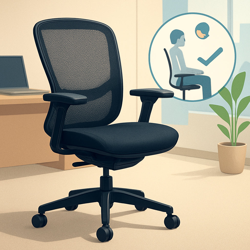 Featured image for How to Choose Ergonomic Office Chairs for Maximum Comfort
