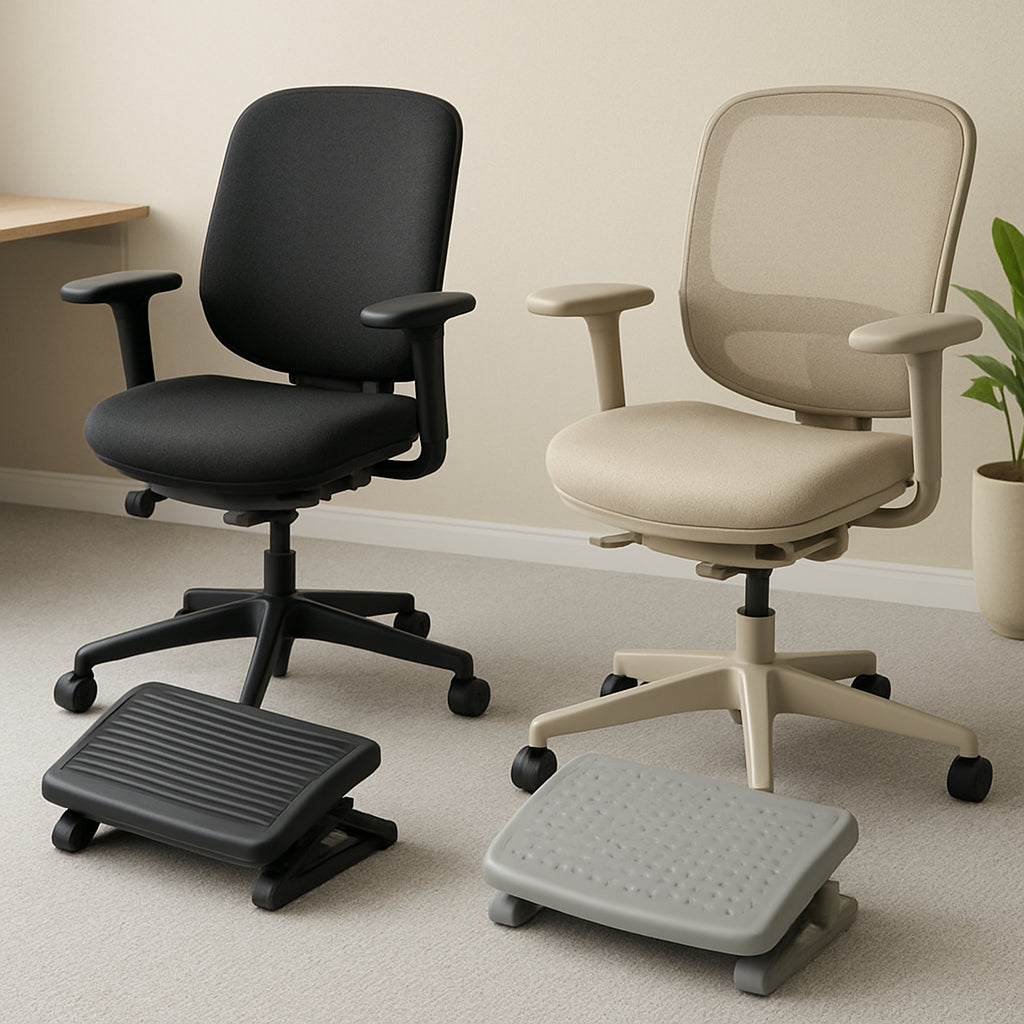 Featured image for Footrests vs Ergonomic Office Chairs: Which Boosts Comfort More?