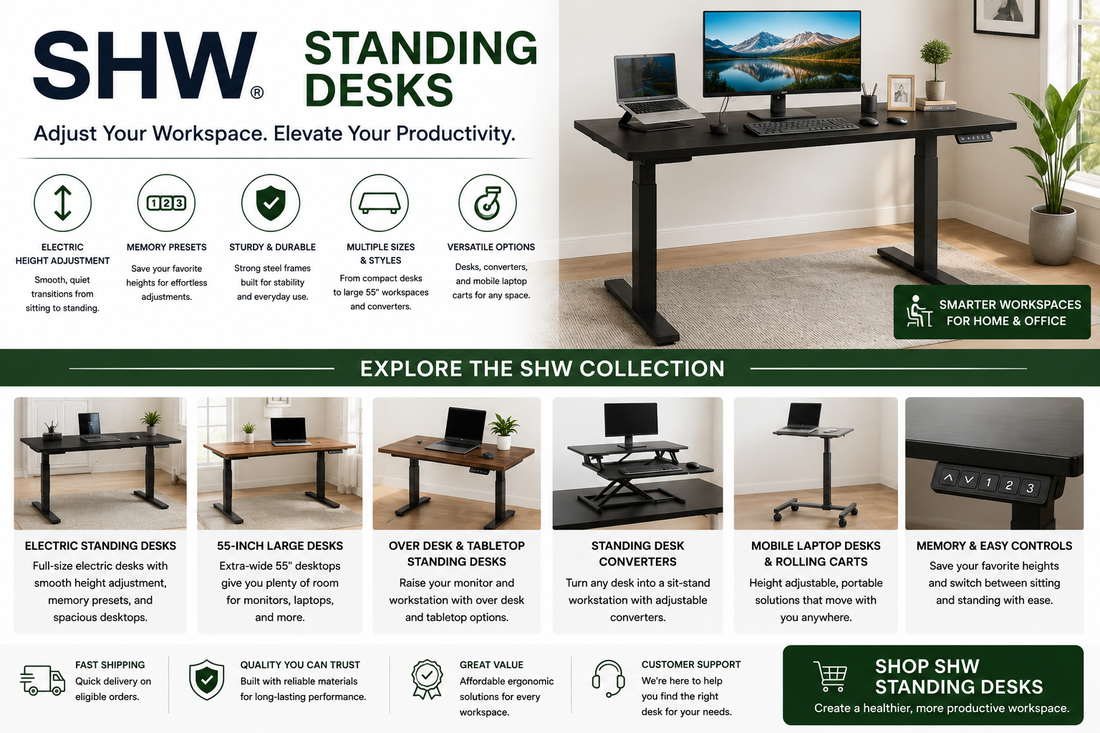Featured image for SHW Standing Desks Review: Are They Worth Your Investment?