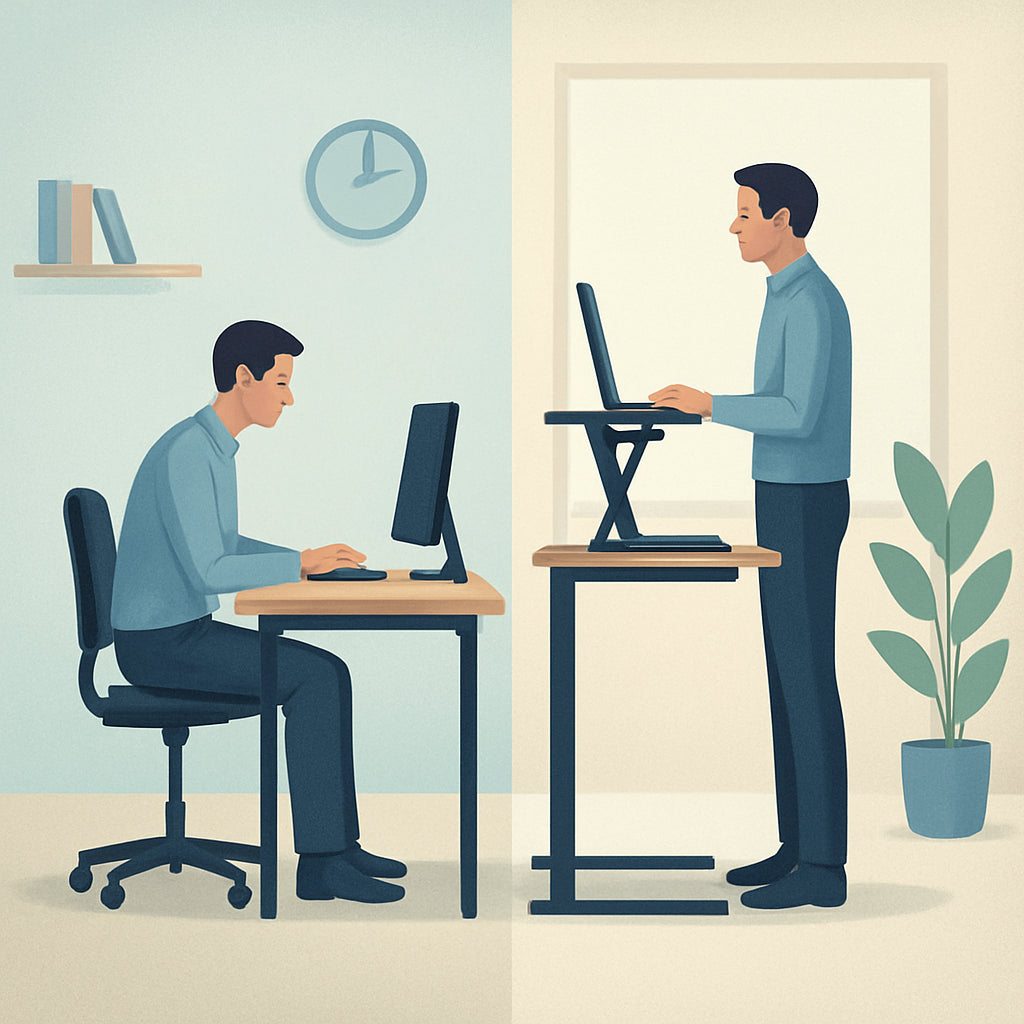 Featured image for Standing Desks vs Standing Desk Converters: Which Is Better?