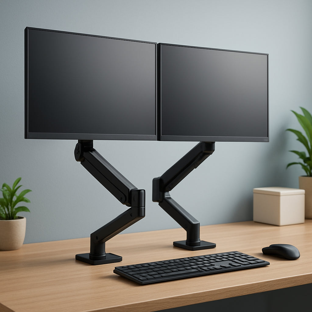 Featured image for Dual Monitor Arms Review: Top Picks for Enhanced Workspace Efficiency