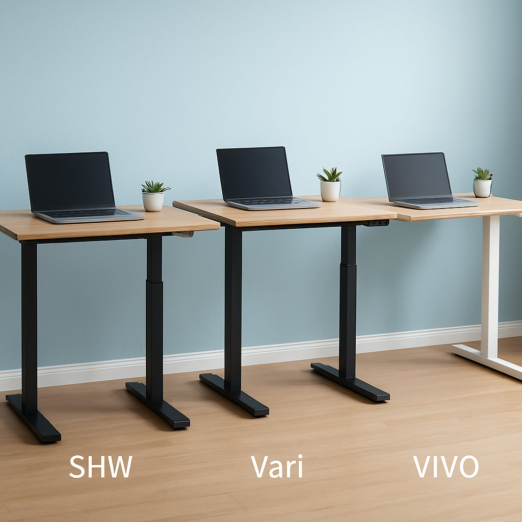 Featured image for SHW Standing Desks vs Vari vs VIVO: Which Desk Is Best?