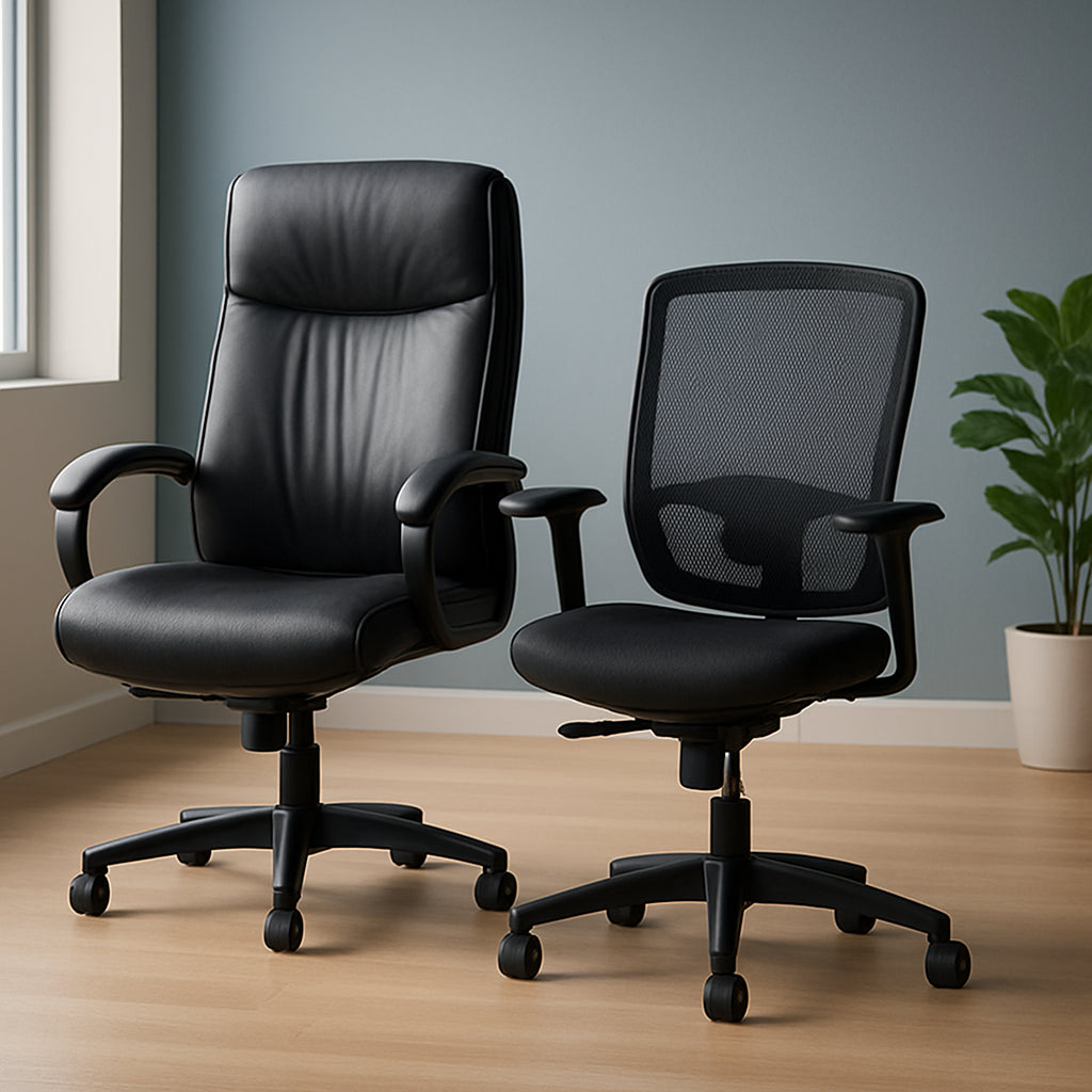 Featured image for Executive Office Chairs vs Mesh Office Chairs: Which is Best?