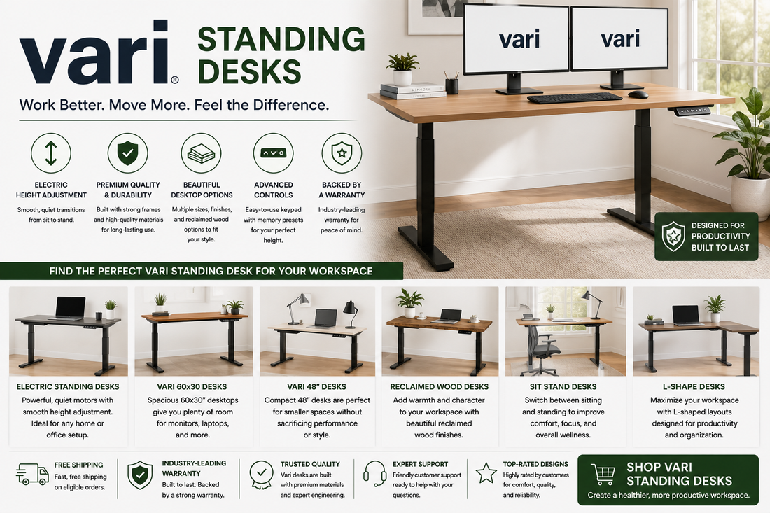 Featured image for Vari Standing Desks Review: Is It Worth the Investment?