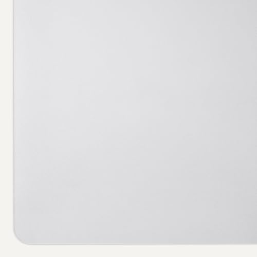 Amazon Basics Office Chair Mat for Hard Floors, Clear, Smooth Surface, Protects Hard Floors, 36" x 48"