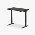 UPLIFT DESK V3 2-Leg Black Laminate Standing Desk – Adjustable Height, Advanced 1-Touch Memory Keypad, Under Desk Cable Management, Wire Grommets (Black C-Frame, 48 x 30 inch)