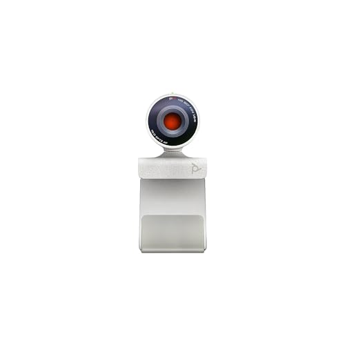 Poly Studio P5 Professional Webcam (Plantronics) - 1080p HD Laptop Camera for Video Conference & Distance Learning - Monitor & Tripod Mount - Privacy Shutter-Works w/Teams (Certified), Zoom(Certified)
