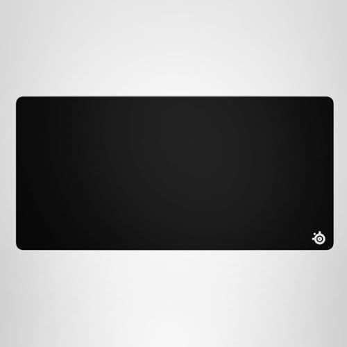 SteelSeries QcK Gaming Mouse Pad - XXL Cloth - Peak Tracking and Stability - Esports Mousepad - Never-Slip - Full Desk Coverage