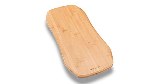 UPLIFT DESK Bamboo Motion-X Balance Board - 27” Ergonomic Wobble Board for Standing Desks, Anti-Fatigue Support for Core Engagement & Stability