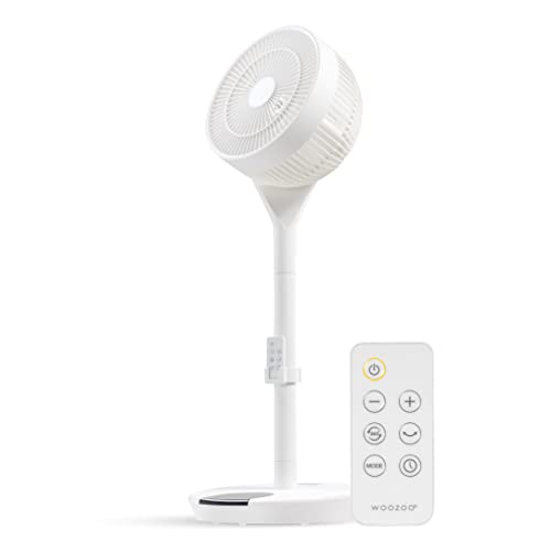 IRIS WOOZOO Pedestal 360 Oscillating DC Motor Standing Fan with Remote Control