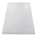 Amazon Basics Office Chair Mat for Low Pile Carpeted Floors, Clear Plastic with Studded Grips, 46" x 60", for Home or Office