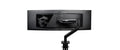 MSI MAG MT201 - Premium Heavy Duty Single Monitor Stand Arm, Supports 17-49" Screens and 44 lbs, VESA Compatible, Adjustable Spring Assisted Mount, Clamp & Grommet, Quick Release Plate - Black