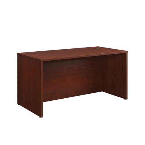OfficeWorks by Sauder Affirm 60'' Desk Shell, L: 59.06'' x W: 29.53'' x H: 29.29'', Classic Cherry