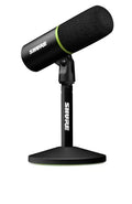 Shure MV6 USB Gaming Microphone for Streaming, Podcasting & Recording - Dynamic USB-C Mic with Voice Isolation, Auto Level Mode, DSP Audio Control & Headphone Monitoring, Black