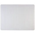 Staples Office Chair Mat, Clear Floor Mats, Hard Floors, Textured Underside, 60 x 46 Inch, Smooth Glide