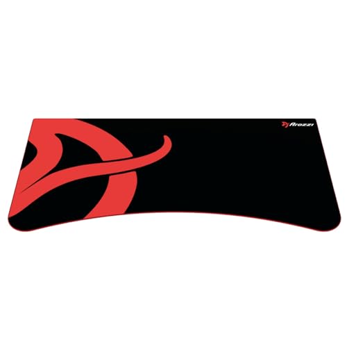 Arozzi Arena Gaming Desk Pad, Full Desk Mouse Pad for Arena Desk, Washable Desk Mat with Anti-Slip Rubber Base & Water-Resistant Surface, Black