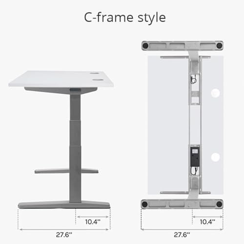 UPLIFT DESK Acacia Butcher Block (72 x 30 inch) Standing Desk 2-Leg V3 Adjustable Stand Up C-Frame (Black), Advanced Keypad, Wire Grommets, Wire Tray, Rocker Board