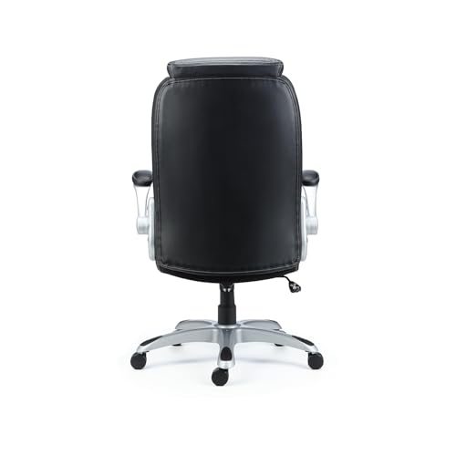 STAPLES Sorina Bonded Leather Chair - Adjustable Office Chair with Plush Padding, Provides Lumbar, Arm and Head Support, Perfect Desk Chair for The Modern Office