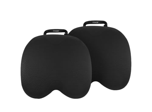 Type S Comfort Gel Seat Cushion 2 Pack, Gel Enhanced Memory Foam Seat Cushion for Office Chair, Car Seat, Tailbone Pain Relief, Sciatica & Back Pain Relief, Portable and Machine Washable