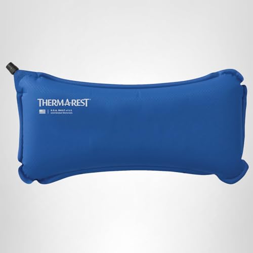 Therm-a-Rest Lumbar Travel Pillow - Self-Inflating Lumbar Support Cushion for Airplane, Car, Office Chair & Travel
