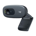 Logitech C270 Webcam, 720p, Widescreen Video Calling, Light Correction, Noise-Reducing Mic, Works with Zoom, Nintendo Switch 2’s New GameChat Mode, PC/Mac/Laptop/MacBook/Tablet - Black