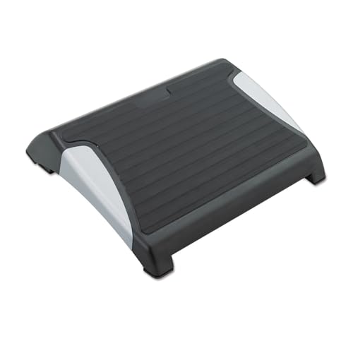 Safco 2120BL RestEase Adjustable Footrest (Qty. 1), Black