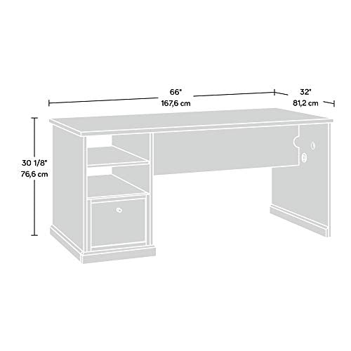 Sauder Craft Pro Series Craft Table/ Pantry cabinets, in White finish