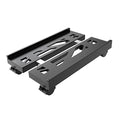 Hovadova Adjustable Mobile CPU Stand, Ventilated Computer Tower Stand with 4 Caster Wheels Fits Most PC Tower, Under Desk CPU Holder PC Floor Cart Computer Riser for Students and Gamers (Black)