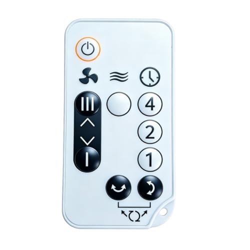 Dtirszxy Replacment Remote Control for WooZoo Air Circulator Fan with Remote Oscillating 5 Speeds 82ft Max Air Distance Small Fan for Bedroom Office Dorm PCF-SC15T SC15T SC12 PCF-SC12