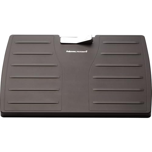 Fellowes Office Suites Metal Adjustable Foot Rest, Black