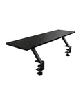 Arozzi Desk Riser Small – Monitor Stand for Dual Screens, Extra Desk Storage Shelf, Heavy-Duty Steel Frame, Workspace Organizer for Gaming & Office Setup - Black