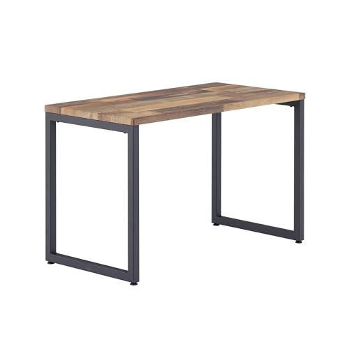 Vari Table 48x24 - Modern Computer Desk with Durable Laminate Finish and Slim Legs - Ideal for Gaming, Home, or Office - Stand-Alone Workstation or Corner Side Table - Reclaimed Wood