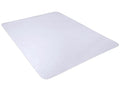 BesWin Office Chair Mat for Carpeted Floors, 60" X 48" Transparent Desk Chair Mat for Low Pile Carpets, Plastic Floor Mat for Office Chair on Carpet for Work, Home, Gaming, Easy Glide (Rectangle)