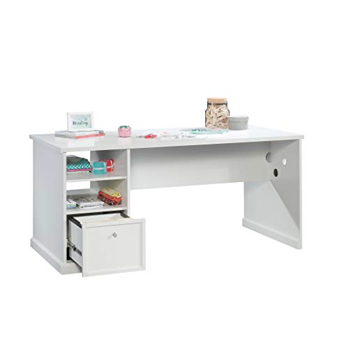 Sauder Craft Pro Series Craft Table/ Pantry cabinets, in White finish