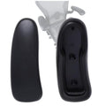 Office Chair Arm Pads Replacement for Herman Miller Classic Aeron Chair Graphite, 2Pack 100% Polyurethane Finish, Black