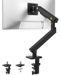 NB Smoovex Single Computer Monitor Mount, Monitor Stand fits up to 32 Inch, Mechanical Spring Monitor Arm, VESA 75/100 mm, Model-A5(Black)