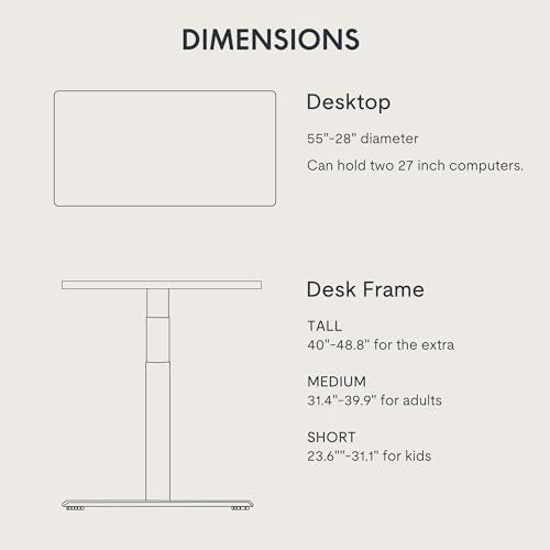 FLEXISPOT E6 Pro 55" x 28" Dual Motor Electric Standing Desk, Organic Modern Oval Leg Design, 3-Stage Height Adjustable Sit Stand Desk with Heavy Duty 330lbs, Maple Desktop, White Frame
