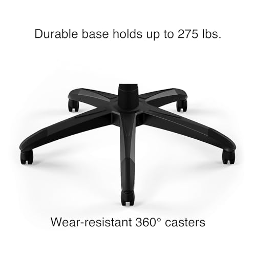 STAPLES Emerge Vortex Gaming Chair, Ergonomic, Adjustable Height, Swivel, Black