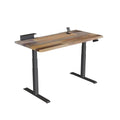 Vari ComfortEdge 60x30 Adjustable Electric Standing Desk with TechTrack - Sit Stand VariDesk with Memory Presets, Included Phone Stand & Shelf, 200 LB Capacity, Tool-Free Assembly (Reclaimed Wood)