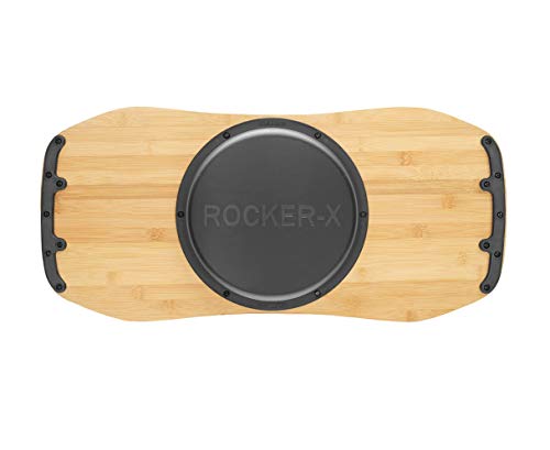 Bamboo Rocker-X Board with Comfort Mat by Uplift Desk