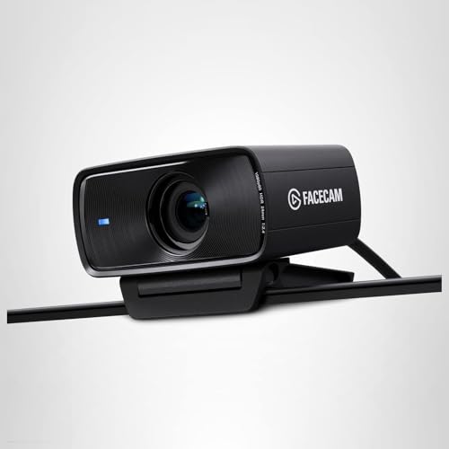 Elgato Facecam MK.2 – Premium Full HD 1080p Webcam for Streaming, Gaming, Video Calls, Recording, HDR Enabled, Sony Sensor, PTZ Control – Works with OBS, Zoom, Teams, and More, for PC/Mac