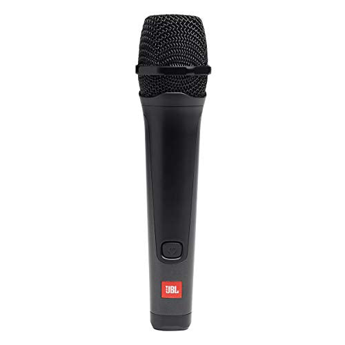 JBL PartyBox Mic 100: Wired Dynamic Vocal Mic with Cable (3M), Quality Performance, Wire Mesh Cap with Windscreen, Easy to Use, Cardioid Polar Pattern, Premium Industrial Design (Black)
