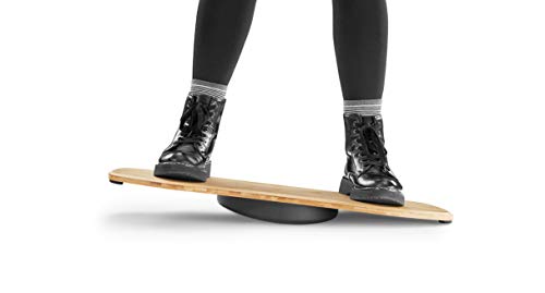 Bamboo Rocker-X Board with Comfort Mat by Uplift Desk