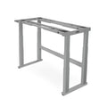 UPLIFT DESK 4-Leg V2-Commercial Height Adjustable Standing Desk Frame (Gray), No Desktop, Advanced Memory Keypad, Free Wire Tray