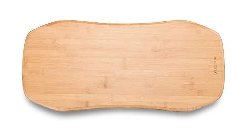 UPLIFT DESK Bamboo Motion-X Balance Board - 27” Ergonomic Wobble Board for Standing Desks, Anti-Fatigue Support for Core Engagement & Stability