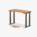 Uplift Bamboo (60 x 30 inch) Electric Standing Desk V3 (Indus.) 4-Leg Adjustable Stand Up Desk, Advanced Keypad, Wire Grommets, Wire Management Tray, Bamboo Rocker-X Board