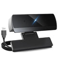 XOCLON HD 1080p Webcam with Microphone, USB Computer Web Camera, Streaming Camera, Noise Reduction, Auto Light Correction, Plug & Play for PC/Laptop, Works with Zoom, Skype, Teams