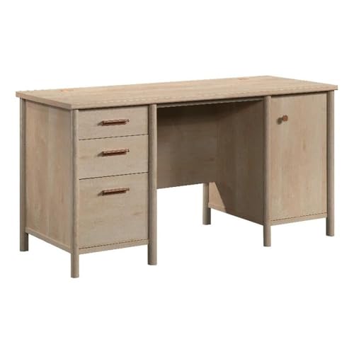 Sauder Whitaker Point Engineered Wood Desk in Natural Maple Finish