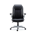 STAPLES Sorina Bonded Leather Chair - Adjustable Office Chair with Plush Padding, Provides Lumbar, Arm and Head Support, Perfect Desk Chair for The Modern Office