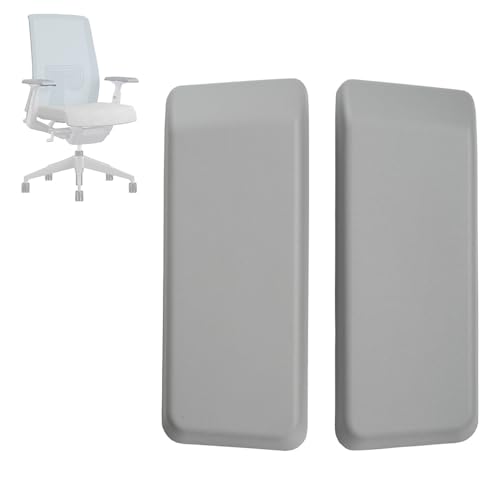 MingYi.office Arm Pads Caps Replacement for Haworth Very Office Chair. Used on Both Height Adjustable and 4D Arms. Sell as Sets with Left and Right Armrest lids. (Grey)